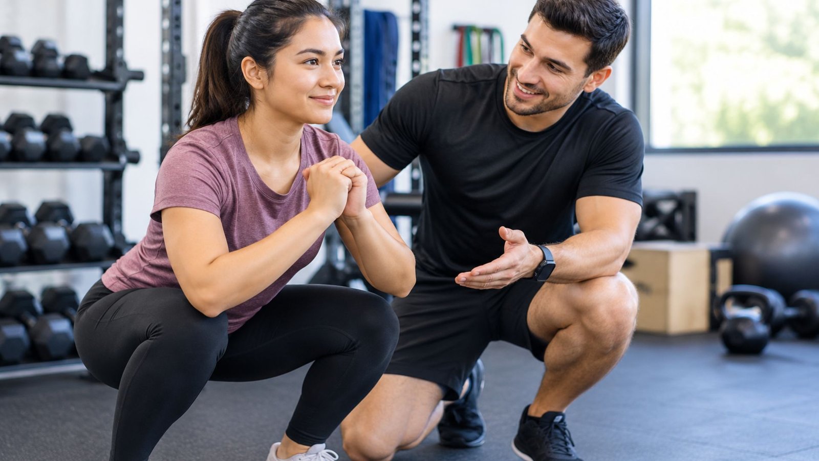Can beginners work with a personal trainer?