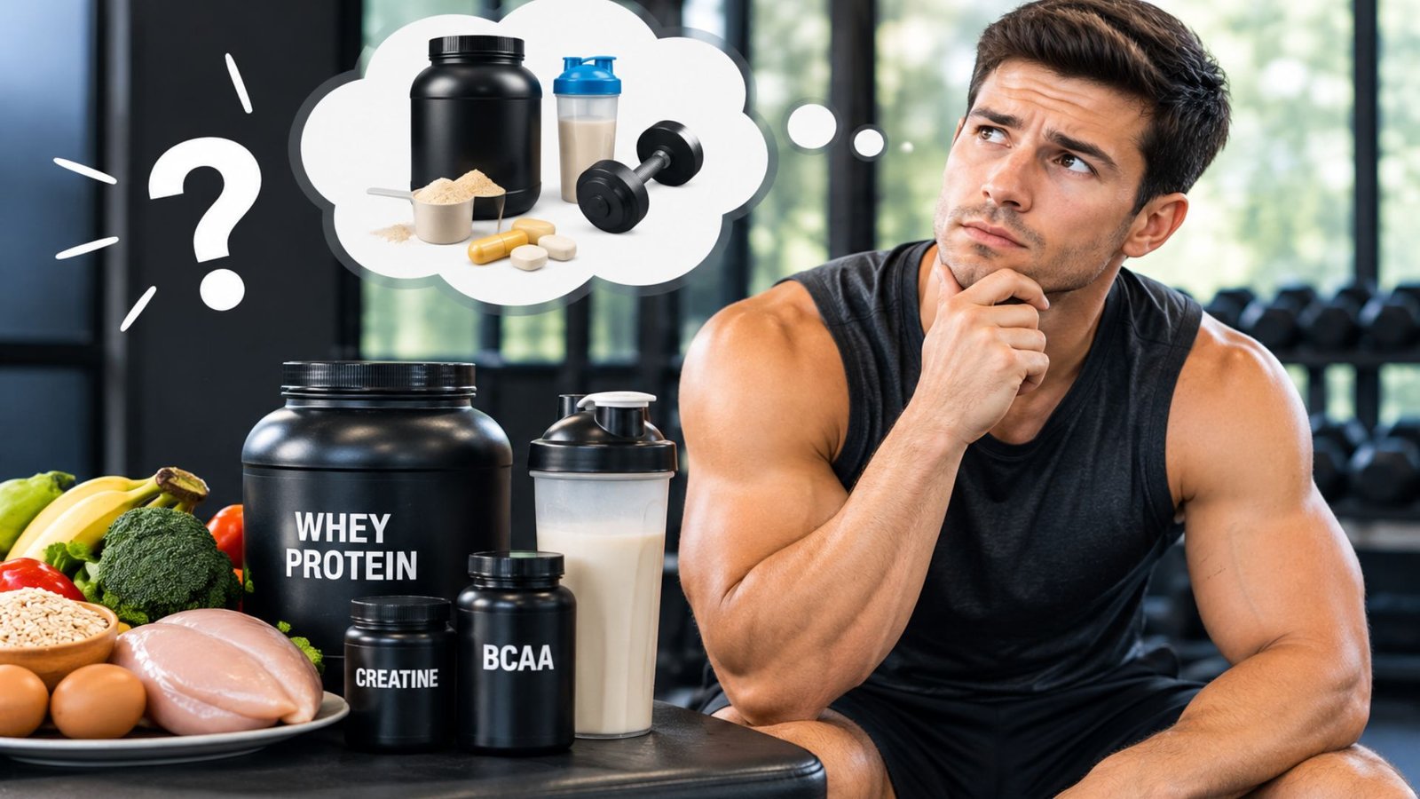 Do I need supplements to build muscle?