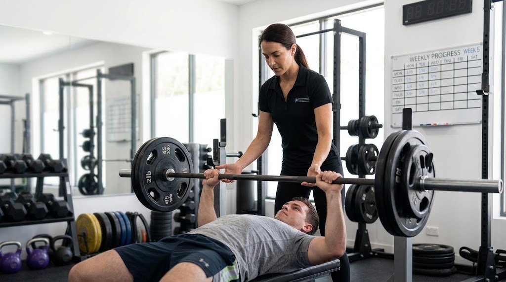 How long does it take to build muscle with a personal trainer?